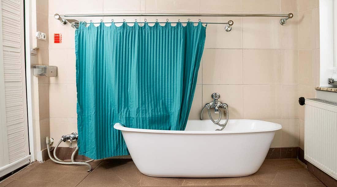 Does the Shower Curtain Go Inside or Outside the Tub?