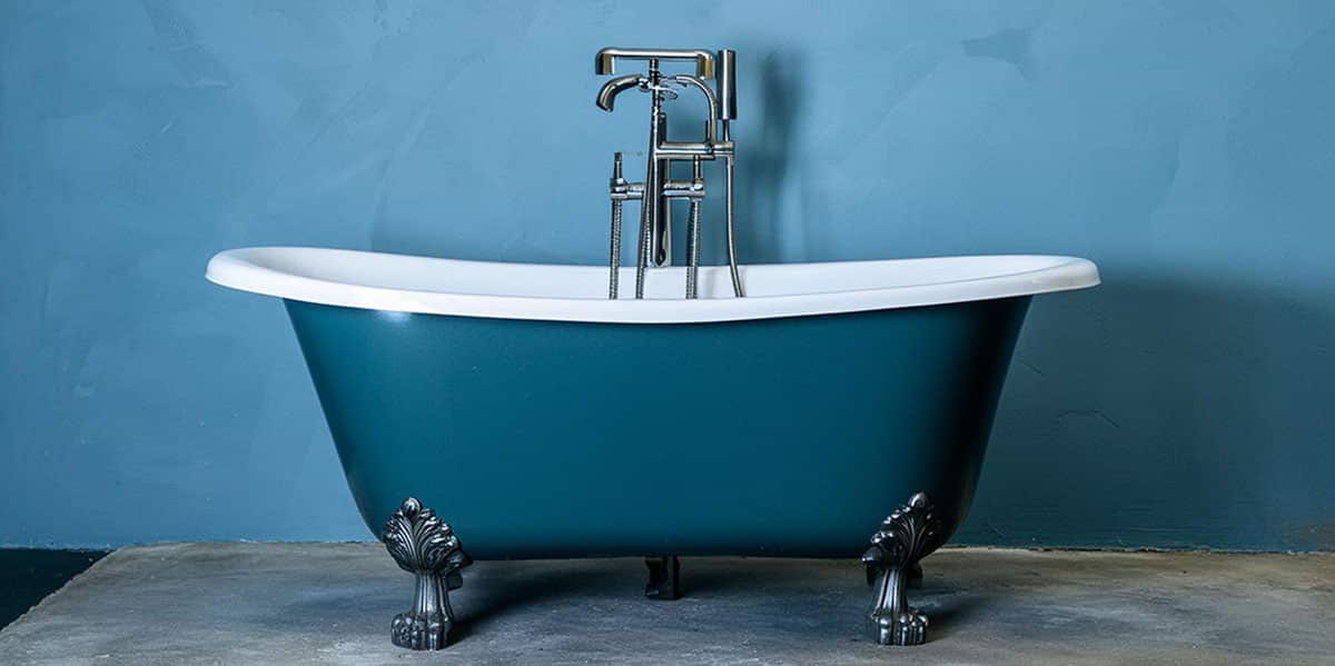 How to Install a Freestanding Tub on Concrete Slab