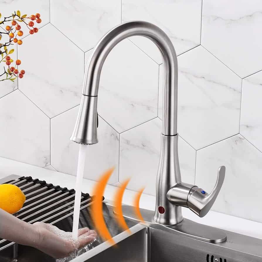 3 Hole Kitchen Faucet Upgrade: Transform with Pull-Down Sprayer!