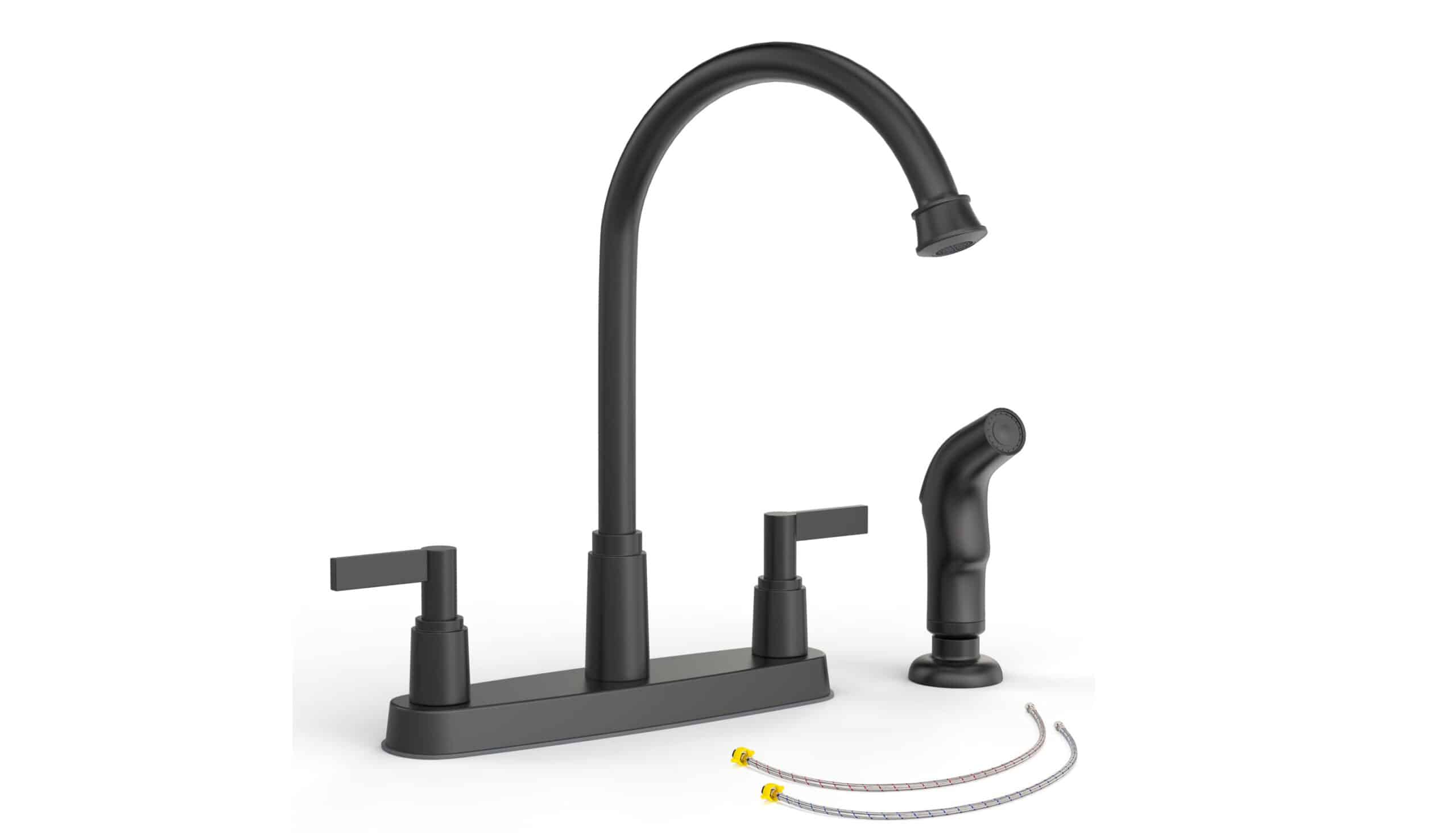 4 Hole Kitchen Faucet With Sprayer: Transform Your Sink